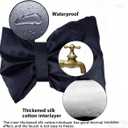 FGGHFT 2 pcs Outdoor Faucet Covers for Winter, 15x28 inches,Black Insulated WithThick Cotton Waterproof Oxford Fabric and Reflective Strip for Freeze Protection Outdoor Faucets Hose Bibs (2)