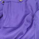 Boys Medieval Tailcoat Jacket Halloween Costumes, Gothic Steampunk Vintage Victorian Frock Uniform Coat (Medium, Purple)