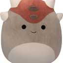 Squishmallows Original 14-Inch Ainhoca Grey Ankylosaurus - Large Ultrasoft Official Jazwares Plush