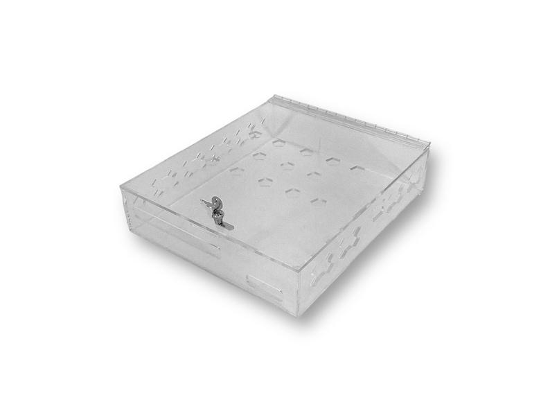 New PlayStation 4 Pro Acrylic Video Game Console Security Case