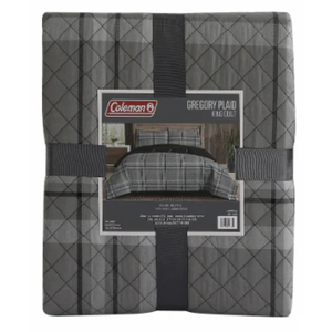 Coleman Gregory Plaid Quilt - Gray Coleman Gregory Plaid Quilt - Gray