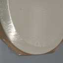 Bemis 500EC Durable Wood Toilet Seat with Easy Clean Hinges, Made in USA, Round, Almond
