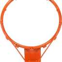 Replacement Basketball Rim, Wall Door Mounted Basketball Hoop, 13.78 Inch Indoor Outdoor Hanging Rim Goal Outside