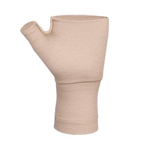 Wrist and Thumb Support for Joint Pain, Tendonitis, Sprain, Hand Instability, lightweight Wrist Compression Sleeves with Thumb Support (Beige, X-Large)