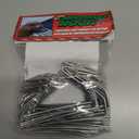 50 Count | for gutters with Perforated or mesh Gutter Guard | Clips | Hangers | to Hang Christmas Lights on gutters with Gutter Guard in Place | Clip | Made in USA