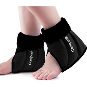 Ankle Ice Pack Wrap Heel Ice Pack for Pain Relief, Hot Cold Therapy Cold Pack for Plantar Fasciitis, Achilles Tendonitis, Ankle Sprain, Foot Pain, 2Packs Ankle Ice Pack Wrap Heel Ice Pack for Pain Relief, Hot Cold Therapy Cold Pack for Plantar Fasciitis, Achilles Tendonitis, Ankle Sprain, Foot Pain, 2Packs