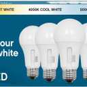 Feit Electric LED 5-Color Choice - 60W Equivalent - 800 Lumen, 2700K Soft Whit, 3000K Bright White, 4000K Cool White, 5000K Daylight and 6500K Cool Daylight, A19, ART 1715914, 6 Packs