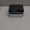 Dixie Countertop Full-Fold Napkin Dispenser by GP PRO (Georgia-Pacific), Chrome, 51602, 7.5" W x 6.0" D x 5.375" H, Black and Chrome