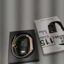 Fitness Tracker with 24/7 Heart Rate Blood Oxygen Sleep Monitor, 1.1" AMOLED Touch Screen Activity Tracker Smart Watches, IP68 Waterproof Step Counter Pedometer for Women Men (cream-coloured)