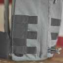 GORUCK Padded Hip Belt - Adjustable Weight Lifting Belt for Enhanced Comfort & Stability, Ideal for Long Rucking & Heavy Lifting Work, Compatible w/Side MOLLE Webbing on GR1, GR2, & Rucker - Black