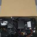 RV Camera System with CarPlay & Android Auto, 10.36'' Monitor with Blind Spot Detection/Parking Monitoring/Voice Control/DVR/Navigation, 4 1080P Backup Camera System for Semi Truck Trailer Camper