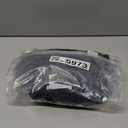 heipeiwa Women's Satin Pants Dress Casual Pleated Pull on High Waist Pants Baggy Front Tapered Trouser L