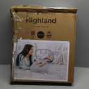 Baby Delight Highland Baby Bouncer | Infant | 0  6 Months | 3-Position Recline | Pebble Grey