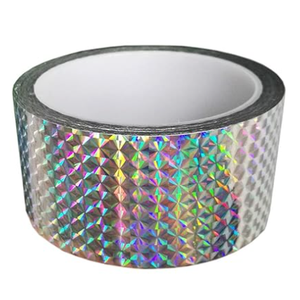 Self-Adhesive Holographic Reflective Tape for Craft Project, DIY Art, Home Decoration, Holiday Packing