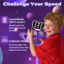 2 x Fast Press Game for Kids 4-8, Handheld Light Up Brain & Memory Games with LED Screen Electronic Pop Fidget Games Travel Stress Relief Sensory Fidget Toys Gifts for 6-12 Years Old Kids Boy