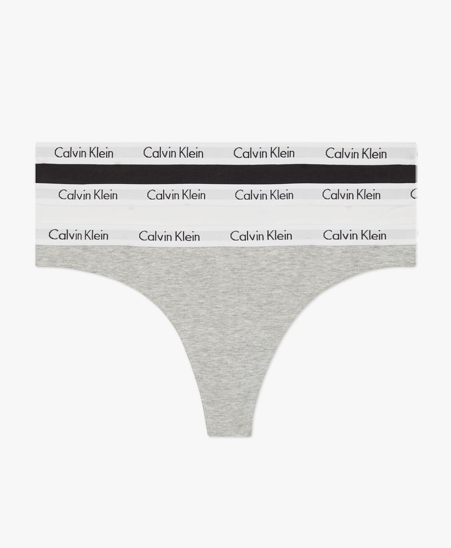 Calvin Klein Women's Carousel Logo Cotton Stretch Thong Panties, 3 Pack
Amazon's Choice S