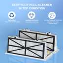 Cartridge Assy and Bottom Lid Conversion Kit Compatible with Dolphin DX3 DX4 Automatic Robotic Pool Vacuum Cleaner, Part Number: 9995431-ASSY; 9991414-R1
