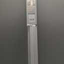 Persilux Zebra Blinds for Windows, Cordless Roller Blinds (34.5" W x 72" H, White) Light Filtering Sheer Window Treatments, Light Control for Day and Night, Room Darkening Roller Shades for Windows