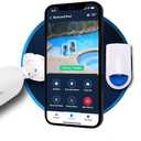 Pro Security Camera & Alarm Unit - Pool Security Alarm System for Preventing Drowning of Toddlers & Pets in Your Swimming Pool (12 Month Premium Subscription Included)