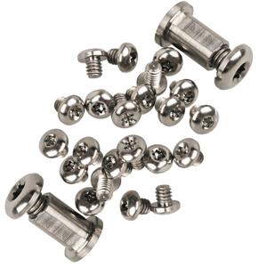 26Pcs Titanium Alloy Torx Screw Set Compatible with Benchmade 535 BUGOUT Knife(Titanium)