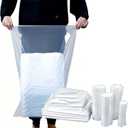 50 Pack Nylon Bags for Termite Fumigation 20x30 Inch Thick Storage Bags for Food and Household Items 2.36 Mil PE Barrier Bags with Resealable Design for Home Prep
