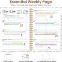 2026 Planner, Weekly and Monthly Planner for Women, Jan 2026 - Dec 2026 Pretty 2026 Calendar Planner with Monthly Tabs, Inner Pocket, Spiral Binding, Perfect for Office Home School - 8.5" x 11", Magical Forest