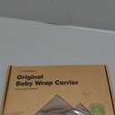 KeaBabies Baby Wrap Carrier  All in 1 Original Baby Carrier Newborn to Toddler Sling, Easy to Wear, Hands Free Bonding, Lightweight, Breathable Infant Wraps (Saddle Brown)