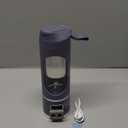 Portable Personal Electric Blender500ML Portable Shakes and Smoothies Blender12 Blades USB Rechargeable Small BlendersMixingCompactConvenient and Versatile(Purple)