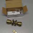 Master Lock TUO0403 Tulip Passage Door Knob, Polished Brass (1 Count (Pack of 1))