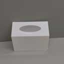 Acrylic Hand Towel Box Cover Compatible with Kleenex Disposable Hand Towels Wall-Mounted Paper Towel Dispenser Suitable for Tabletop, Bathroom, Car, and Office Use (Beige) (Normal)