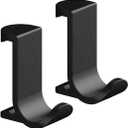 hansgrohe WallStoris 1-inch Modern Towel Hook- Wide in Matte Black, 27914670