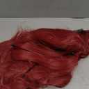 morvally 39 Inches Long Red Wig with 2 Ponytails for Women - Anime Cosplay Wigs for Womens Halloween Costume Party (Red, Adults) 