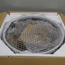 22.5-Inch Portable Charcoal Grill, Heavy Duty Kettle BBQ Smoker with Built-in Thermometer & Removable Water-Rinsable Ash Catcher for Outdoor Camping, Patio, Backyard, and Tailgating