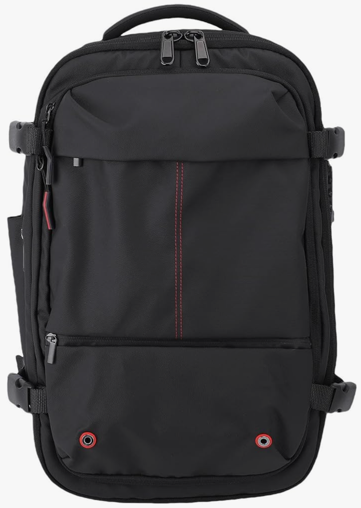 Vacuum Backpack with Pump, Compression 17.3”Laptop Backpack for Travel, 60L Air Backpack with Vacuum Seal, with USB Charging Port, Dry and Wet Separation