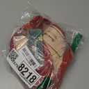 Blooming Jelly Womens High Waisted Bikini Sets Drawstring Tummy Control Swimsuits Crisscross Tie Back Bathing Suit (Large, Brick Red)