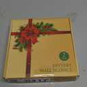 Battery Operated Wall Sconces Set of 2,Rechargeable Wall Lights Wood,Stick On Wall Lights for Bedroom,Wall Mounted Bedside Reading Lamps Dimmable,Battery Powered Wall Lamp for Bedroom