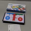 Ludo Board Game - Magnetic Folding Travel Set, Suitable for Adults and Kids, Easy to Carry, 9.78 inches in Size