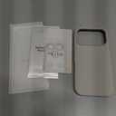 GONEZ Magnetic for iPhone 17 Pro Case, [Compatible with MagSafe] Anti-Scratch Microfiber Lining & Screen Protector, Silicone Camera Control, Shockproof Slim Phone Cover 6.3 inch, Stone