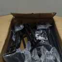 Wall Mount Tool Storage Rack, Garage Organization, Heavy Duty Garage Storage Tool Organizer, Garden Tool Wall Hooks and Hangers, Hold Up to 350lbs Black 2Pack (96inch)