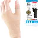 Neo-G Wrist and Thumb Support for Arthritis, Joint Pain, Tendonitis, Sprain - Wrist Brace Wrist Compression Hand Support - S - Beige (Small)