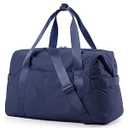 BAGSMART Gym Bag for Women, Carry on Weekender Overnight Bag, Travel Duffel Bags with Trolley Sleeve, Personal Item Travel Bag Tote Bag Workout Dance Bag(Dark Blue, Medium)