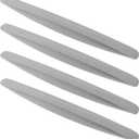 BokWin 4 Pack Universal Car Bumper Protector Rubber, Anti-Collision Car Front and Rear Corner Bumper Guard Lip Anti-Scratch Strips Sticker for Cars SUV Pickup Truck (Grey)