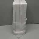 DEKAVA Cabinet, 2 Pack Under Sink Organizer, 2 Tier Sliding Bathroom Kitchen Organizer, Large White ABS Baskets, Easy Install & Clean