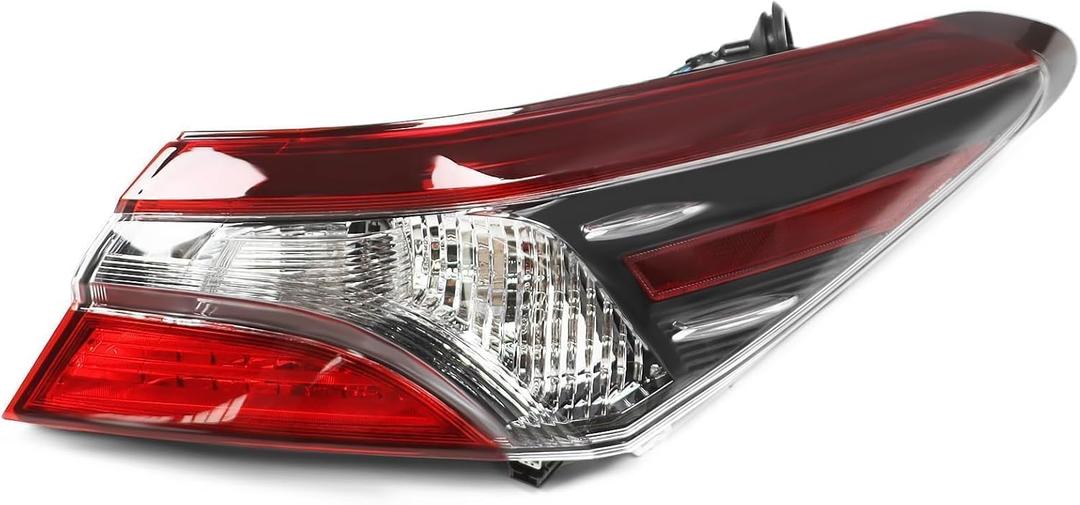 Outer Tail Light Compatible with Camry LE SE 2021 2022 Passenger Side Halogen Rear Brake Lamp Taillight 8155006A20 TO2805159 (Right)