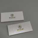 Taxau Men's Watch Big Face Easy Read Arabic Numeral Dress Watches for Men Classic Black Brown Leather Band Analog Mens Wrist Watch with Day and Date Fashion Business Waterproof Luminous Quartz Watch