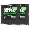 PuroAir MegaFilter 24x24x1 Air Filter MERV 13 HVAC Furnace Filter (1-Pack)