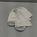 Wellow Wide Calf Compression Socks, Knee High Support, Fit for Men & Women, 18-25 mmHg, Made with Viscose from Bamboo (X-Large, Egret - Solids)