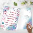 2 x Romantic Anniversary Card & Gifts for Men, Women, Couples, Boyfriend or Girlfriend Happy Wedding Anniversary Card for Husband or Wife, Him or Her, Valentines Day