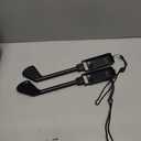 Golf Culb for Nintendo Switch Joy-Con Controller, Sports Game Accessories for Mario Golf-Super Rush2 Pack (Black, Nintendo Switch 1)