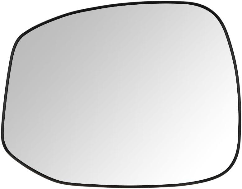 Senzeal Driver Side Heated Mirror Glass Replacement for Honda Civic 2012 2013 76253TR3A01 (Left Side)